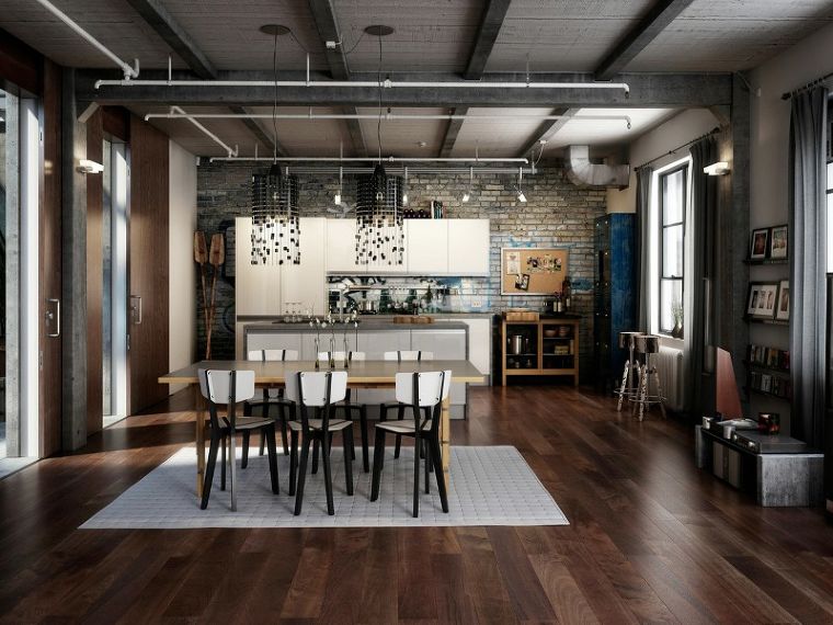 8. Loft Style Kitchen Gent Decor โรงงานรับผลิตโซฟา ภูเก็ต